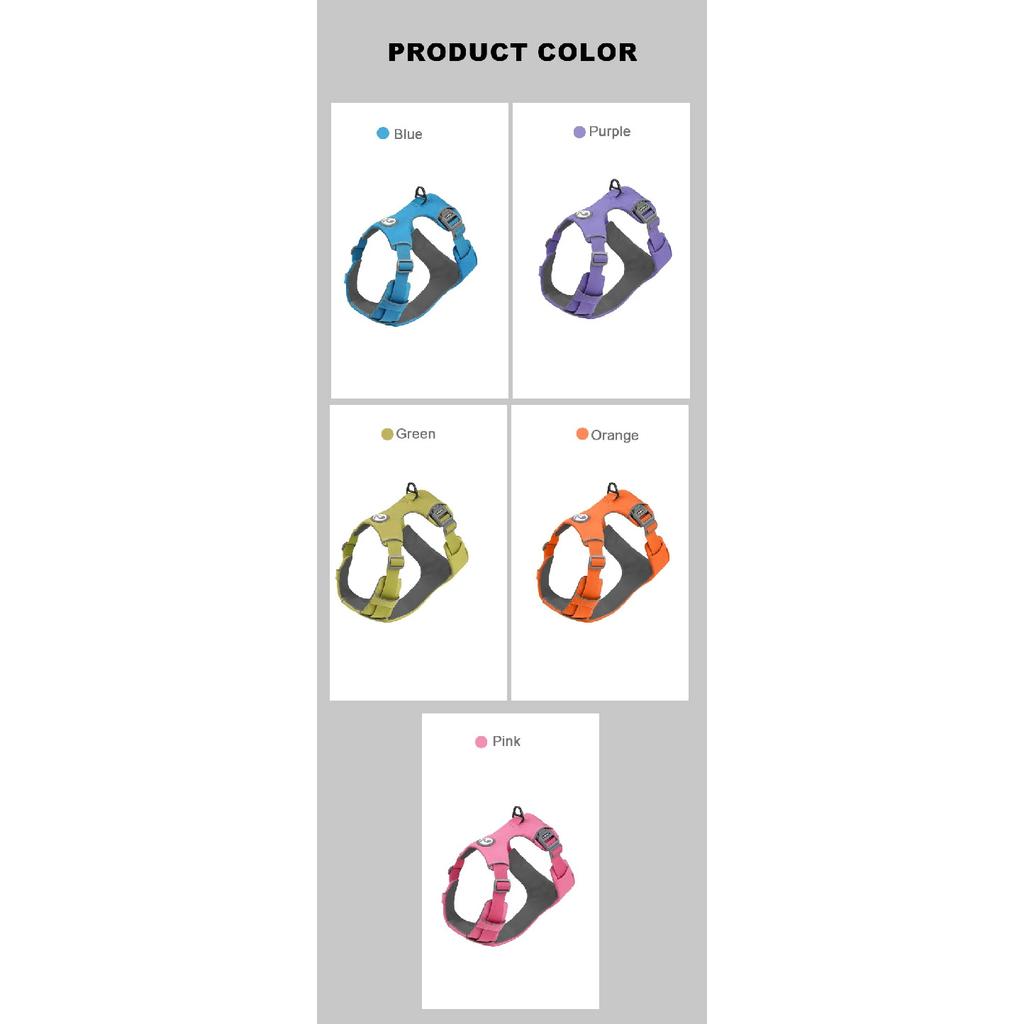 Pet Dog No Pull Safety Chest Harness Function Anti-explosion Walk For Small And Medium Dog Solid Durable Harness German Shepherd