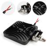 1 Stück 4,5" 9-LED 35W 6500K Quadratisches LED-Arbeitsscheinwerfer Nebelscheinwerfer für Offroad-SUV
