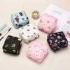 Travel Sanitary Pad Storage Bag With Sealable Cubic Design For Womens Period Supplies