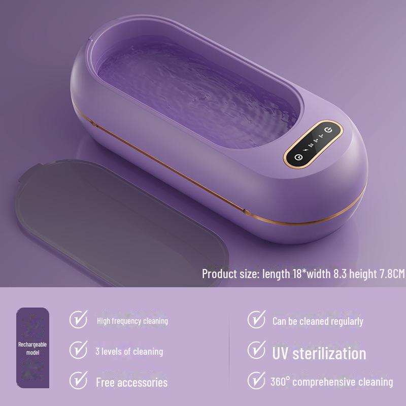 Advanced Automatic Eyeglass Cleaner: Superior To Ultrasonic, Compact Design for Home Use