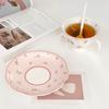 Ceașă de cafea europeană rafinată de 250 ml, set din ceramică, design Sense mic și high-end Sense, cană de lux, stil interior, acasă