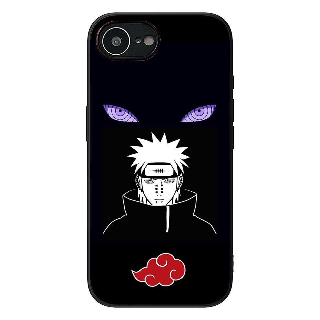 konan Narutos Pain Akatsuki Casing Phone Cover for Apple iPhone 17 16 14 15 Pro Max Plus 15+ 16E XR ProMax Air 16+ Soft Case