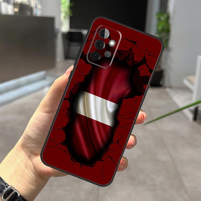Lettland Flagge Hülle Für Samsung Galaxy A52 A32 A12 A56 A36 A54 A34 A14 A05 A16 A26 A13 A33 A53 A15 A35 A55