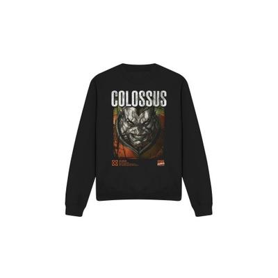 Marvel Unisex Adult X-Men Colossus Infographic Sweatshirt