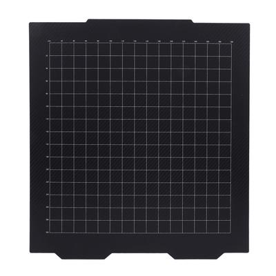 3D Printer Build Plate 365 X 365mm Double Sided Carbon Fiber PET Powder Coating PEI Spring Steel