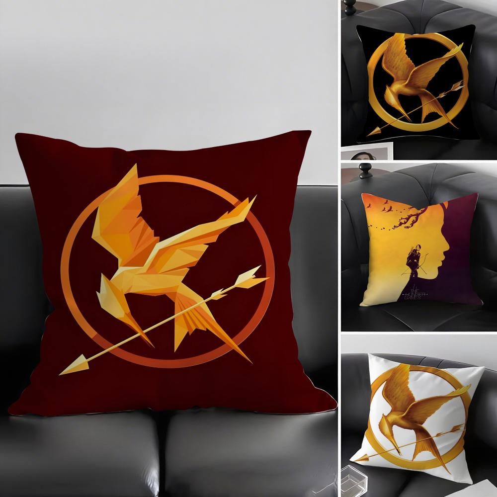 The HHunger Games Cushion Cover Pillowcase Ultra Soft Skin Friendly Fabric Cloud Like Comfort Concealed Zipper