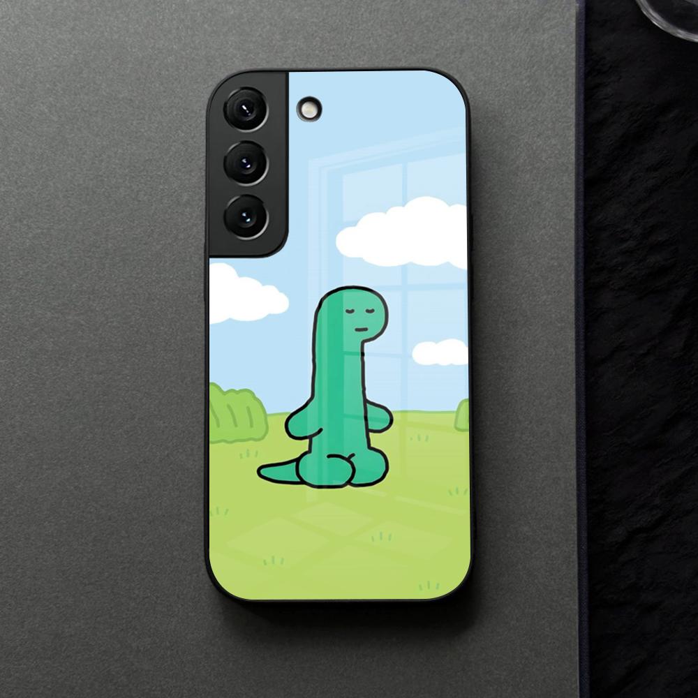 Joguman Studio Phone Case Glass For Samsung Galaxy S21 S25 S22 S20 S24 S23 Ultra Fe Plus A16 A34 A54 A24 Coque