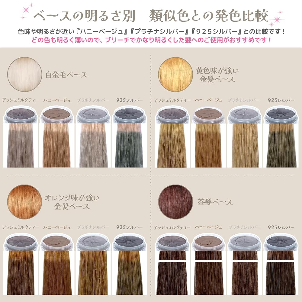 Japanese Product Enchères Color Butter 200g | Ash Milk Tea