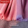 Shanghai Story Women's Pure Cashmere Plaid Scarf & Shawl