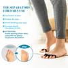 Toe Separators Doctor Recommended Correct Foot and Bunion Pain,Plantar Fasciitis Toe Straightener To Improve Functional Mobility