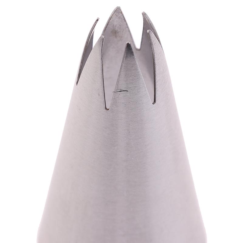 4 Stück Große Spritztüllen Gebäckspitzen Backwerkzeuge Kuchen Set Edelstahl