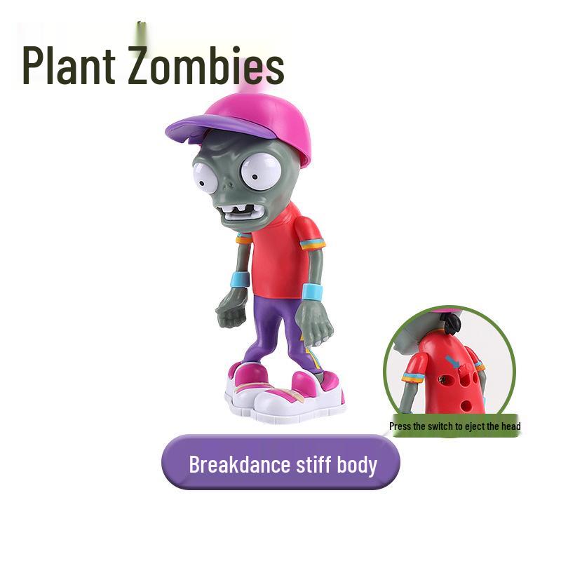 Plants vs. Zombies Toy Set: Machine Bug, Football Gun, Pea Pod, Carnivorous Plant Models