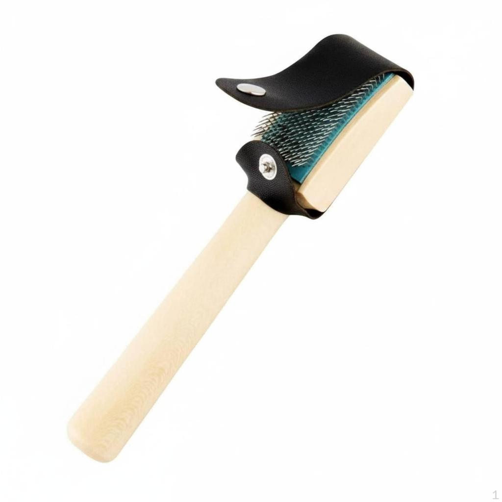 2 Pieces Ballet Shoe Brush Wooden Handle Dance Easy to Clean