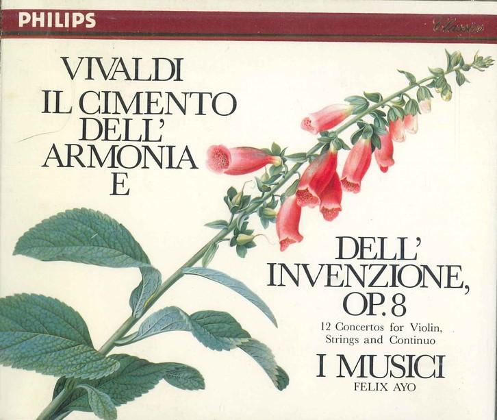 

CD I MUSICI - Vivaldi Il Cimento Dell armonia PCD45089 PHILIPS Japan Classical Used
