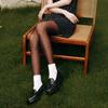 3Xl 4Xl Plus Size Anti-Hook Stockings Women Sexy Ultra Thin Transparent High Waist Pantyhose For Summer Cute Polka Dots Printed
