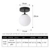 Modern Style E27 LED Wall Lamps Nordic Ball Wall Lights for Hallway Bedroom Bedside Lamp Wall Sconc Factory Direct Sales