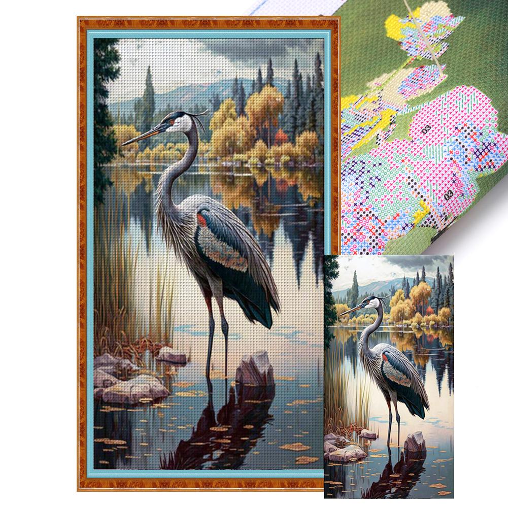 Animal Printed Cross Stitch Kit DIY 11CT Thread Art Needlework Home Wall Decor