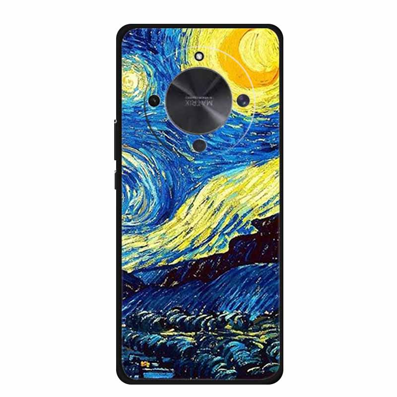 For Honor X70 5G Case X 70 Coque Black Silicone TPU Soft Back Cover Case For Honor X70 MTN-AN00 Phone Case HonorX70 6.79" Funda