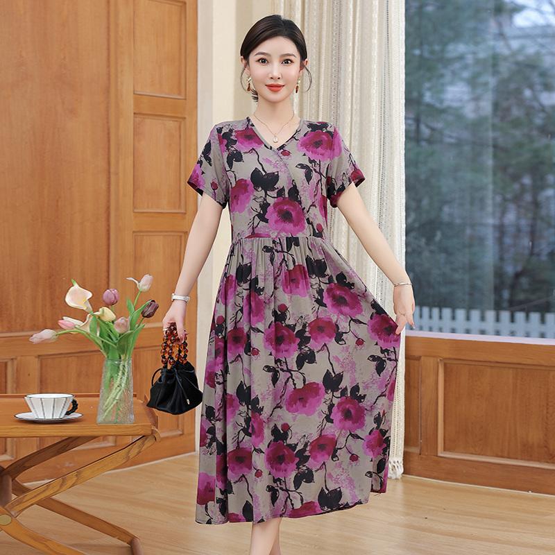 Abiti eleganti estivi per le donne Nuovi abiti casual in stile