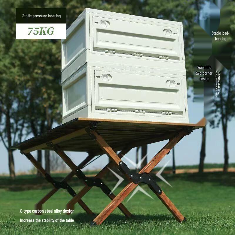 OEING Portable Outdoor Folding Table and Chair Set