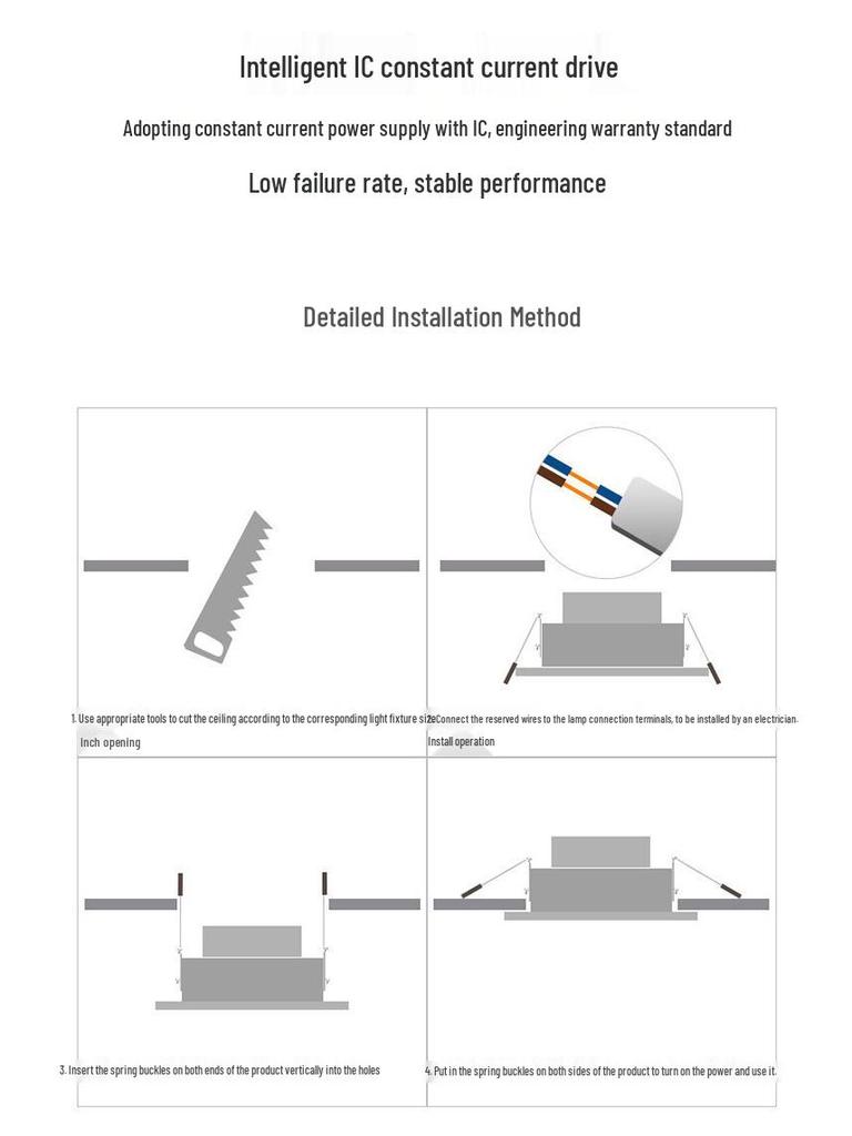 Ultradünner blendfreier und beschlagfreier LED-Einbaustrahler für Zuhause und Bekleidungsgeschäft - 4, 6, 8 Zoll mit schmalem Rahmen