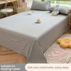 Minimalist Striped Bed Sheet Soft Household & Student Dorm Single Double Bed Bedding