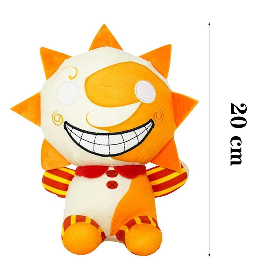 New Sundrop Plush Toys Security Breach Sunrise Sundrop FNAF BOSS Sun Moon Joker Plush Toy Game Dolls Gift