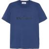 Ss25 Letter Round Neck Short Sleeve T-Shirt Men T-Shirts Blue K1S152100020S0081-V0028