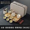 Meishi Ceramic Travel Tea Set Anniversary Event Gifts Customers Creative Business Souvenirs Portable Enterprise
