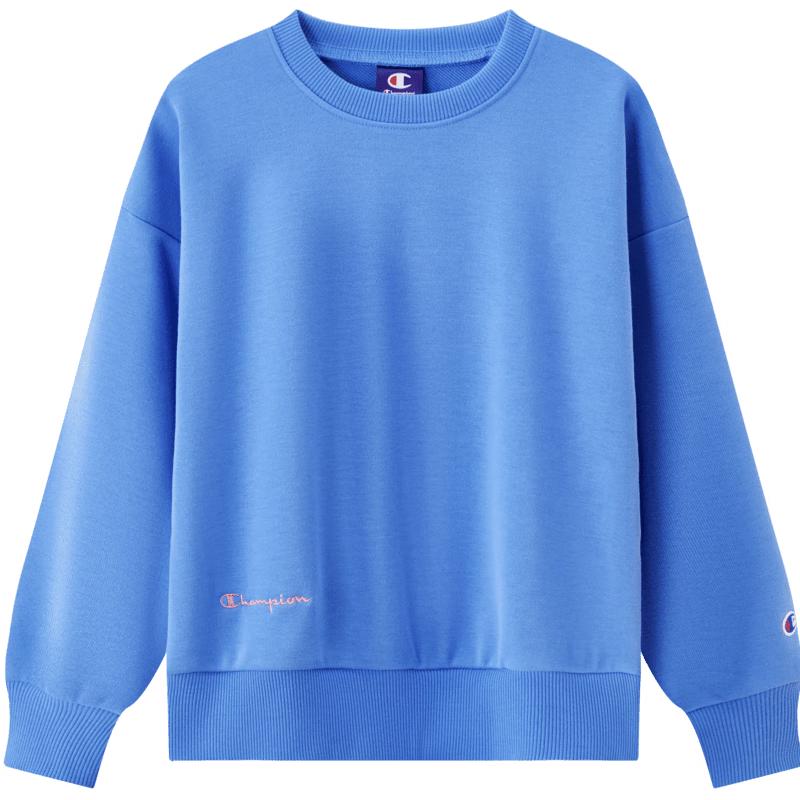 Champion Girls Solid Round Neck Sweatshirt 130