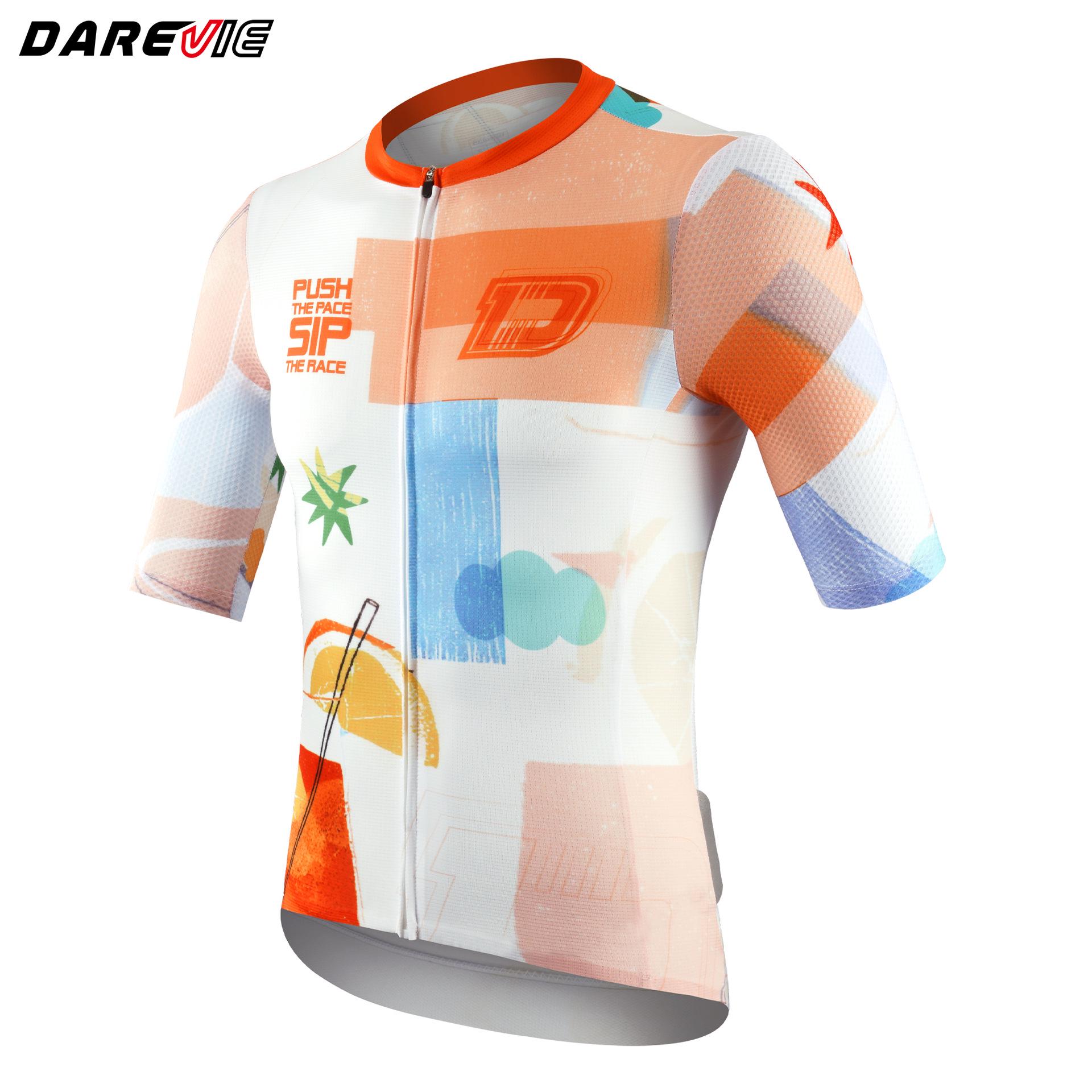 2026 Brave Darevie Summer Cycling Jersey - Short Sleeve Road Bike Outdoor Gear L (EU)