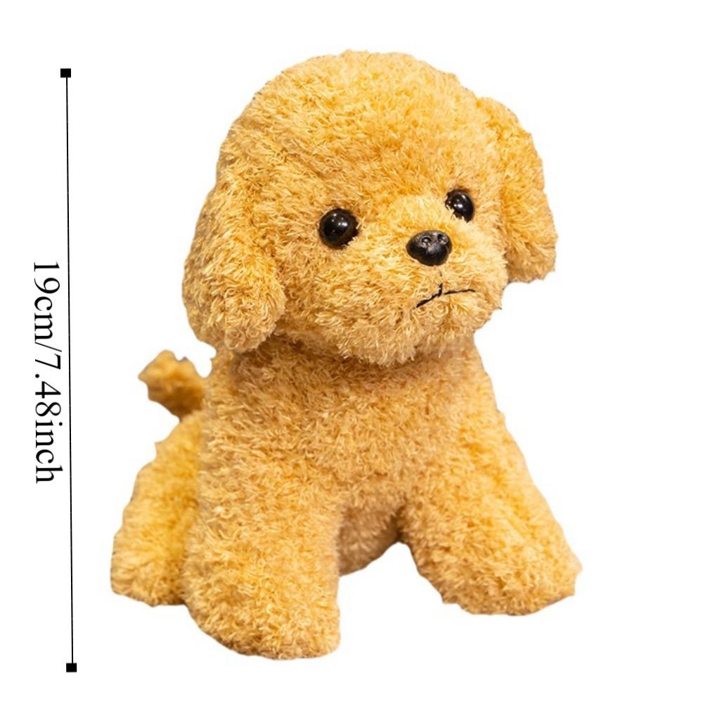 Animals Dog Plush Toy Stuffed Poodle Dog Doll Creative Small Dog Plush Doll  Boys Girls