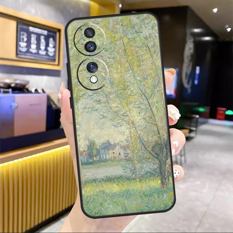 

Claude Monet For Honor Magic 7 Lite 5 6 8 Pro Case For Honor Win RT X9c X9a X9b X8b X8c 200 400 50 70 90 Honor 400 Pro
