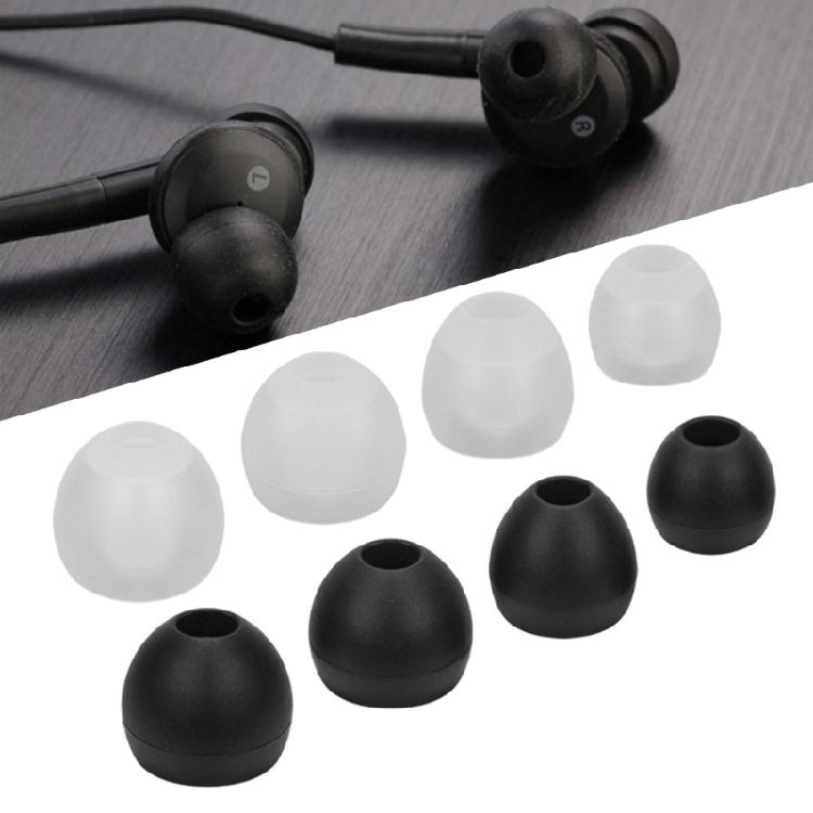 4Piece Silicone Earbud Tips For CKM5 CK350iS In Ear Headphones Noise Reduces For Fitness Enthusiasts
