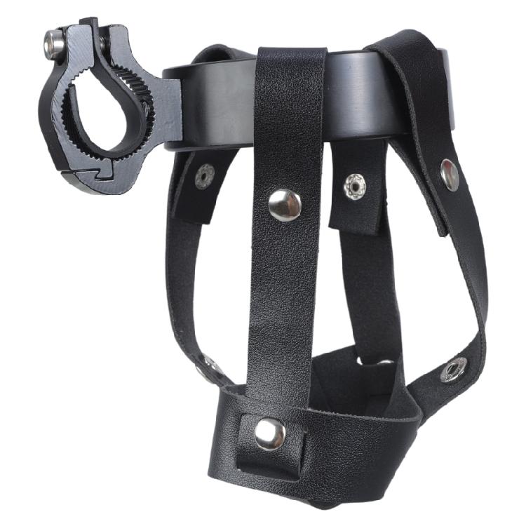 Vintage Leder Fahrrad Getränkehalter Fahrradlenker Getränkehalter Fahrräder Wasserflaschen Becherhalter Fahrradzubehör