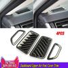 For Toyota RAV4 -2024 Carbon Fiber Dashboard Upper Air Vent Cover Trim 4PCS