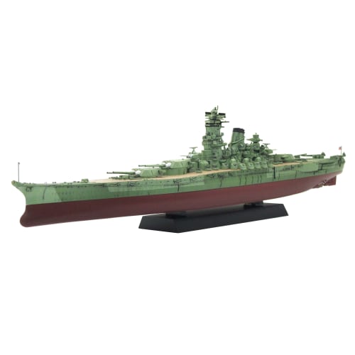 Fujimi Model 1/700 Ship NEXT Series No.3 EX-3 Japanese Navy Battleship Kii (Camouflage Color) with Etched Parts Ship NEXT-3 EX-3