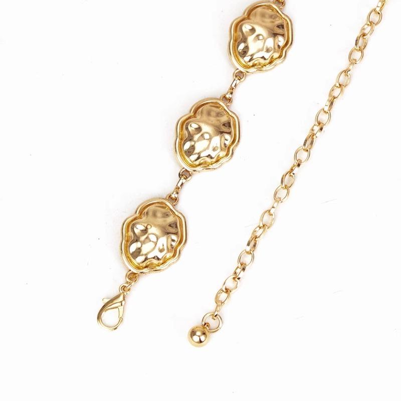 Western Style Wasteland Style Retro Silver Metal Waist Chain Women'S Skirt High Sense Niche Waist Belt Tide