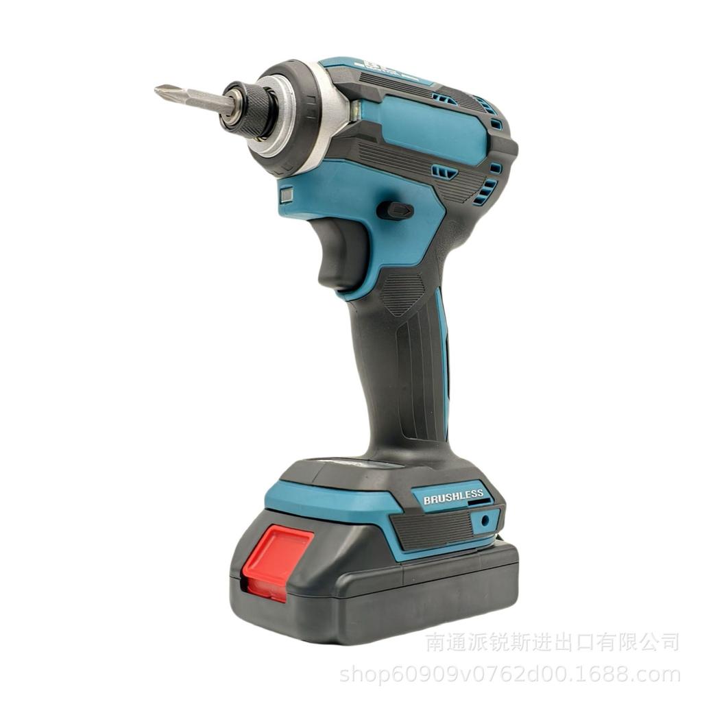Brushless High Torque Electric Screwdriver with Four-Speed Adjustable Lithium Battery for Auto Repair and Household Use