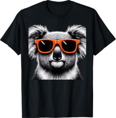 Cool Koala Wearing Sunglasses Graphic Art T-Shirt