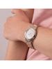 Guess Women's Analogue Quartz Watch – 34 mm Silver Stainless Steel Case & Bracelet, 30m Water-Resistant Fashion Accessory-GW0404L3