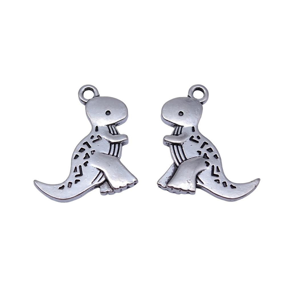 Alloy Pendants Dinosaur Dragon Wing Charms Vintage For Gothic DIY Jewelry Making Supplies