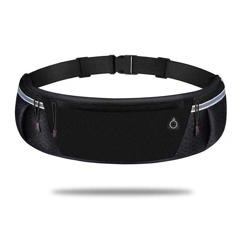 

Водонепроницаемая сумка на пояс для бега, мужская и женская, многофункциональная спортивная сумка на пояс для бега, марафона, походов, скалолазания, велоспорта, поясная сумка чёрный