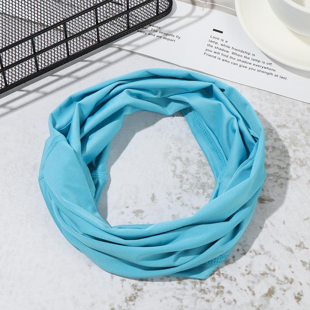 Breathable Riding Scarf Dustproof Thin Face Mask Bandana Cooling Neck Gaiter Magic Tube Scarf
