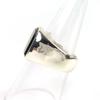 Excellent TOM WOOD Ring Cushion Black Onyx Ring Silver 925 Mens 54 Used