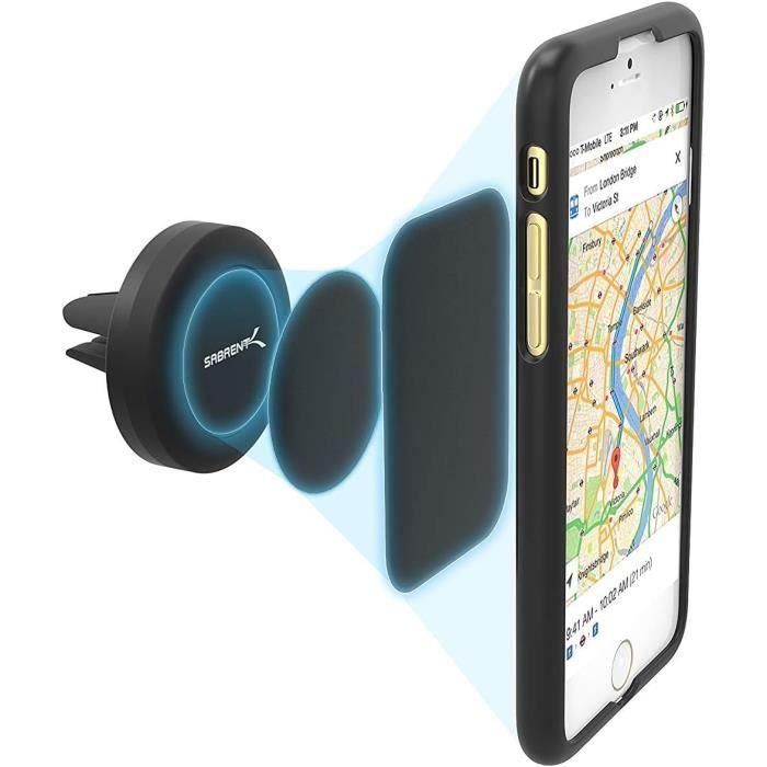 Smartphone Accessory - SABRENT - CM-MGHB - Magnetic Mount - Metal ABS - White