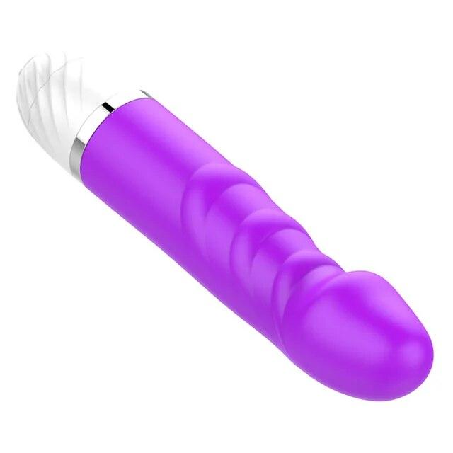 20 Speeds Vibrator Soft Silicone Dildo Realistic Penis Strong Motor G-spot Clitoral Stimulator Female Masturbator Adult Sex Toys