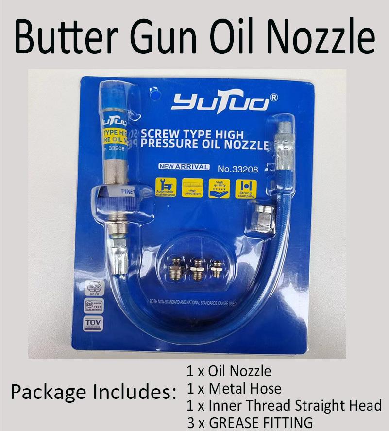 

Ручной электрический шприц для смазки, масляная насадка с запорной спиралью, высокое напряжение, простая поворотная ручка для быстрого освобождения, не требующая разборки