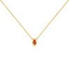 ANDYWEN 925 Silber 7 Farben Regenbogen Bunt Ovale Zirkon Anhänger Halskette Damen Luxus Schmuck Choker