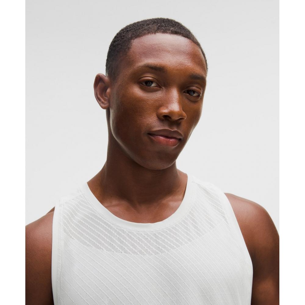 Lululemon Fast And Free Airflow Running Tank Vapor